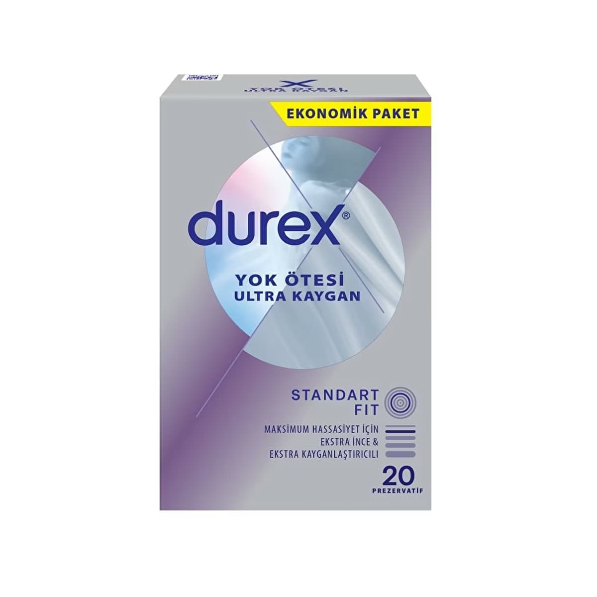 Durex Yok Ötesi Ultra Kaygan Prezervatif 20'li - Gratis