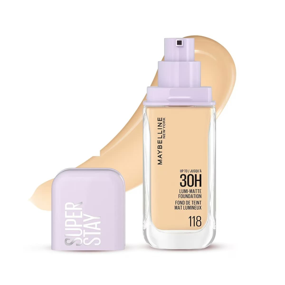Maybelline Super Stay Lumi Matte Fondöten 118