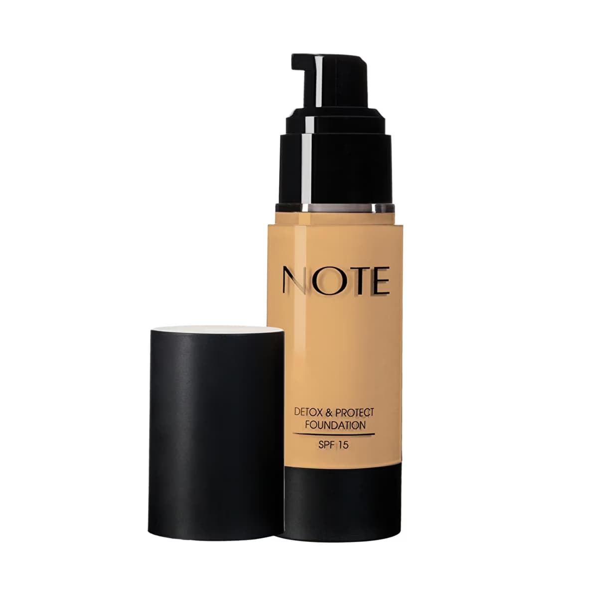 Note Detox & Protect Foundation Fondöten 04 Sand - Gratis
