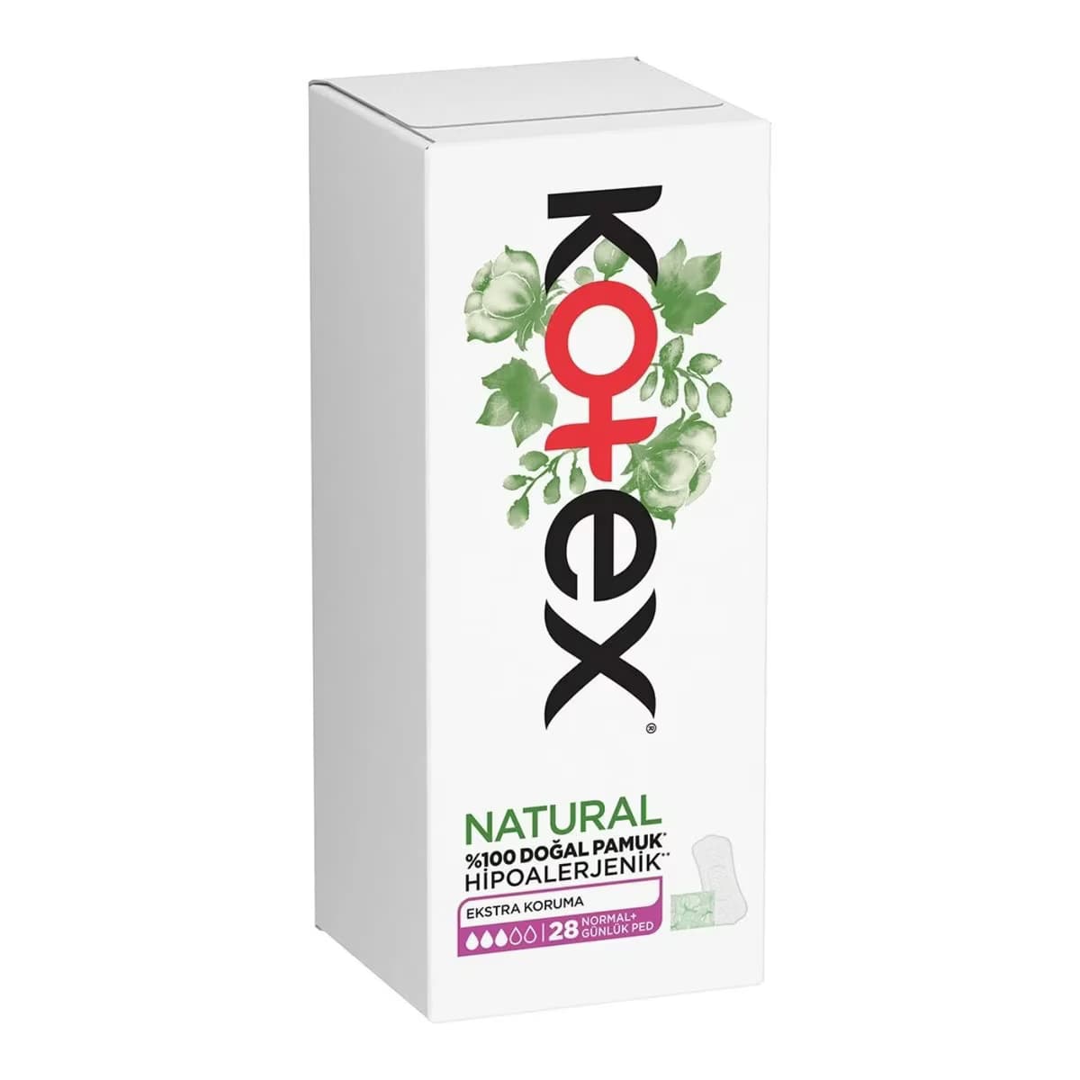 Kotex Natural Normal Günlük Ped 28'li