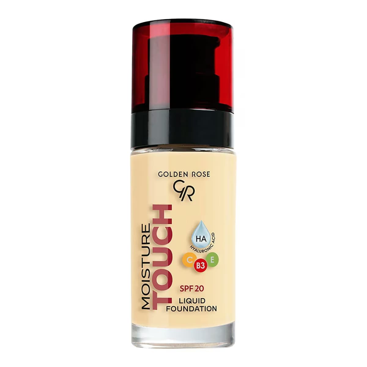 Golden Rose Moisture Touch Liquid Foundation SPF20 No: 102