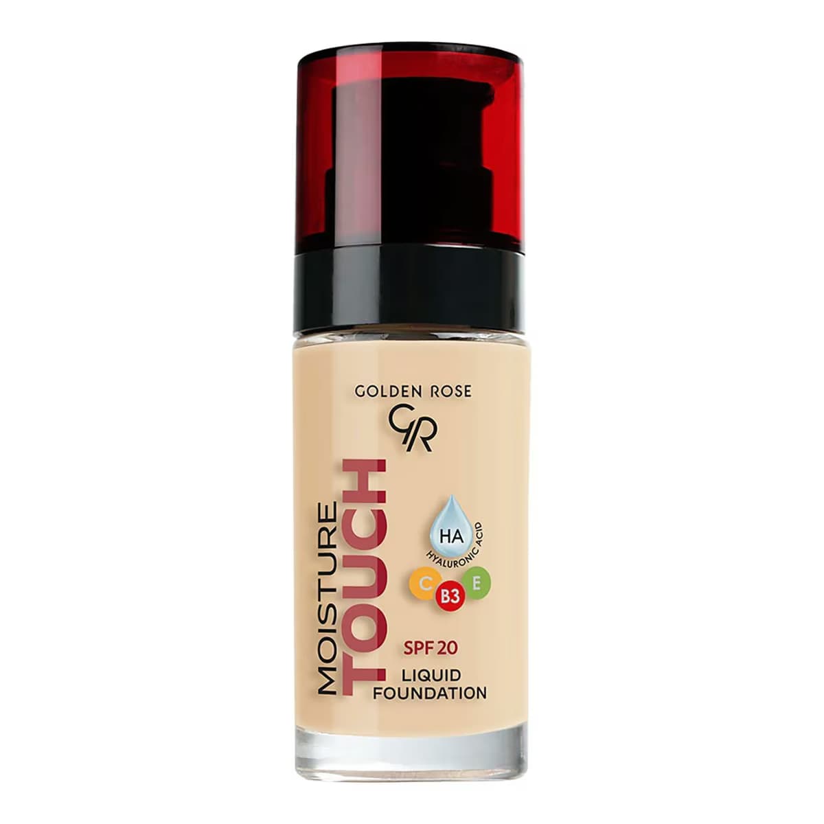 Golden Rose Moisture Touch Liquid Foundation SPF20 No: 106