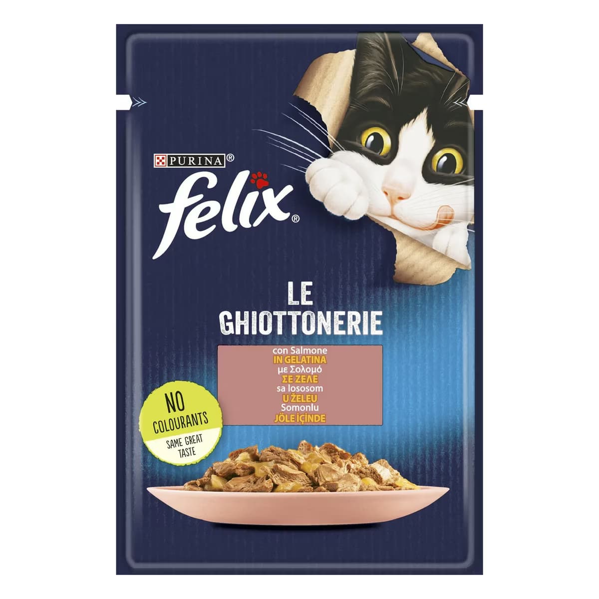 Felix Kedi Yaş Mama Somonlu 85 gr
