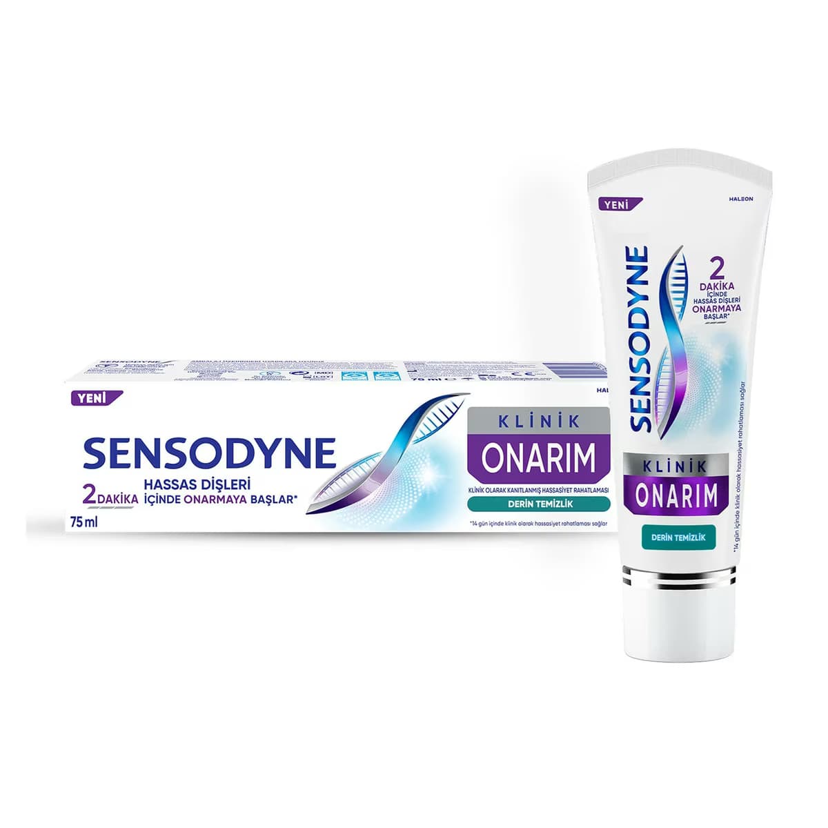 Sensodyne Diş Macunu Klinik Onarım Derin Temizlik 75 ml
