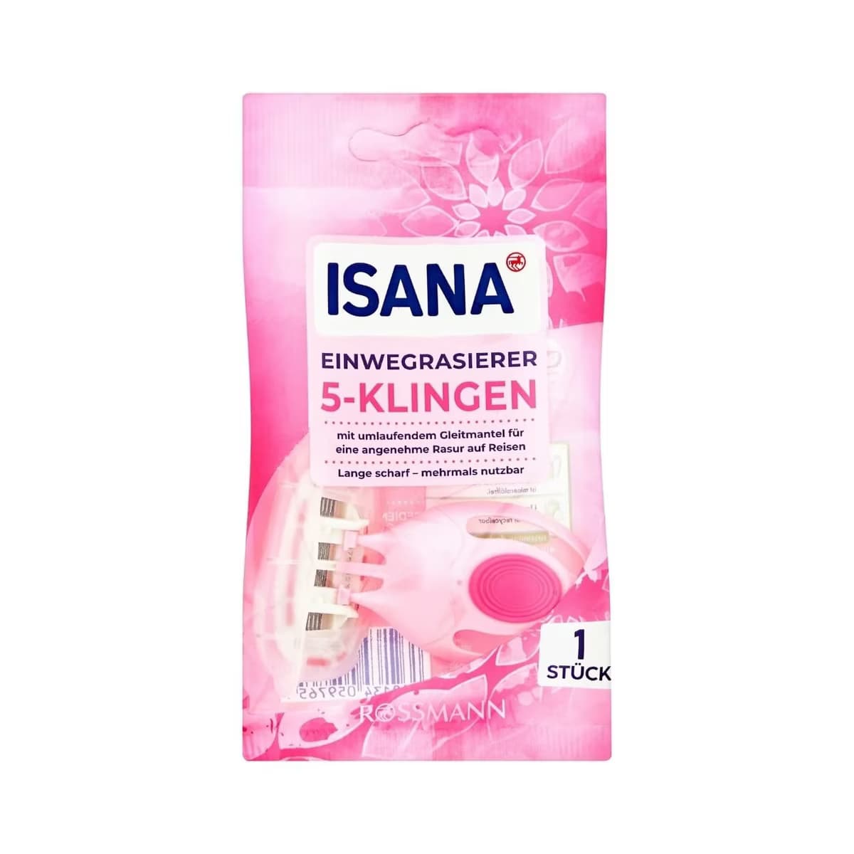 Isana Tıraş Bıçağı Tek Kullanımlık 5 Bıçaklı 1 Adet