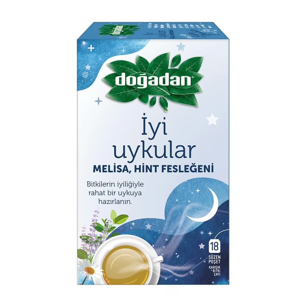 Doğadan Melisa Ve Hintfesleğenli Çay İyi Uykular 18'li