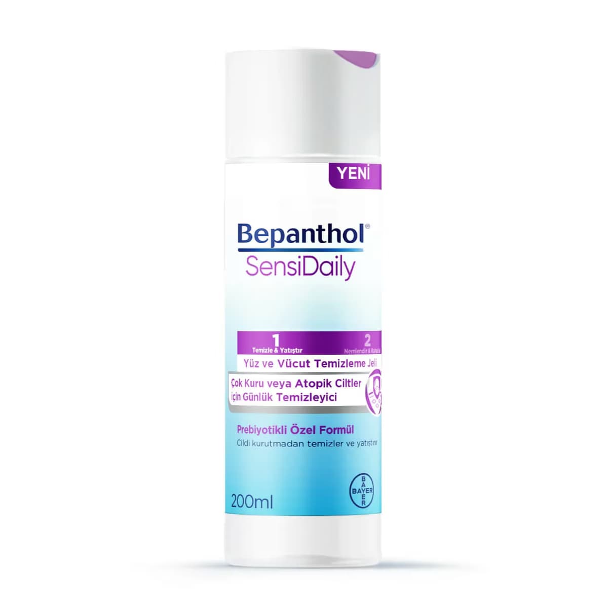 Bepanthol Sensidaily Yüz ve Vücut Temizleme Jeli 200 ml