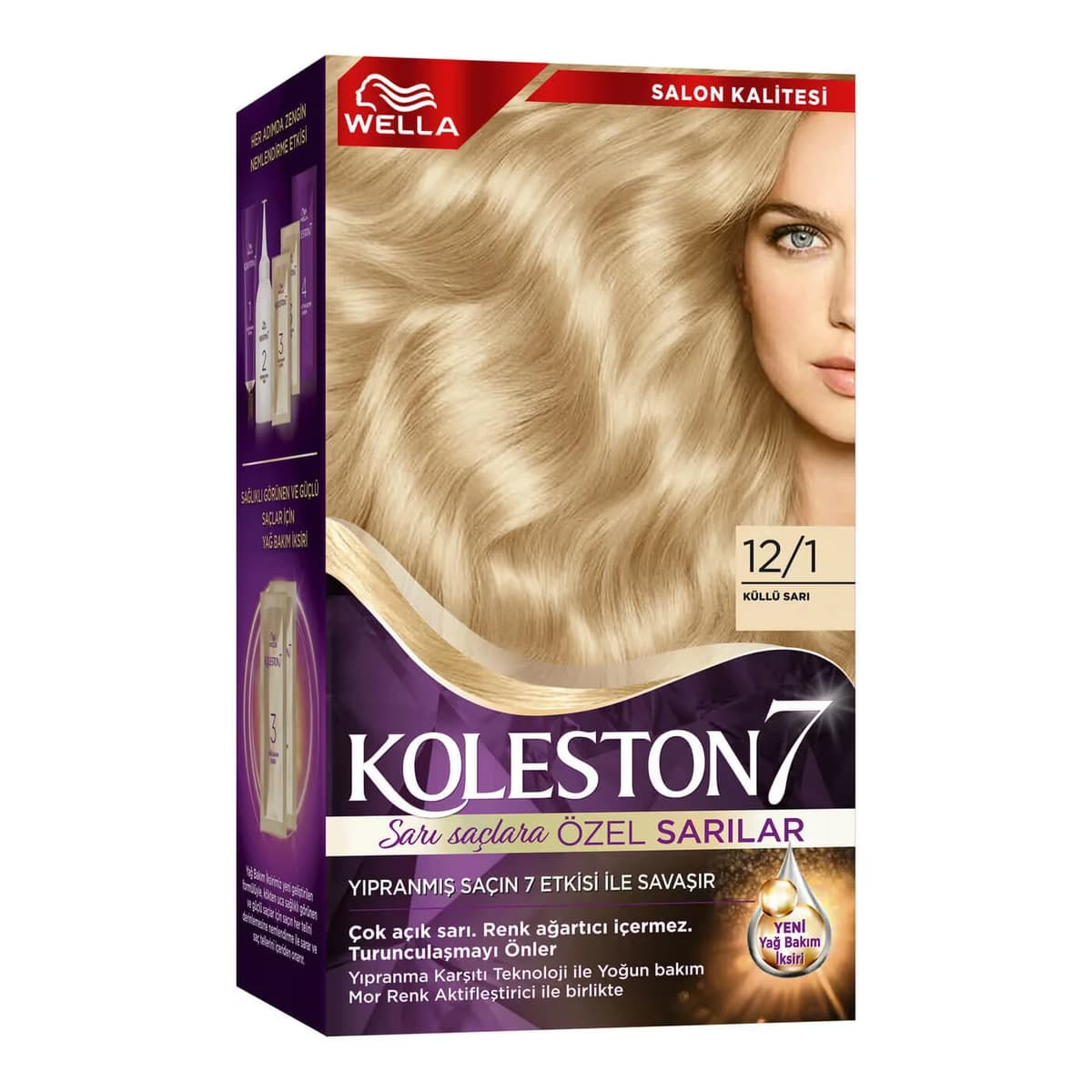 Koleston Saç Boyası 12/1 Küllü Sarı 218 ml