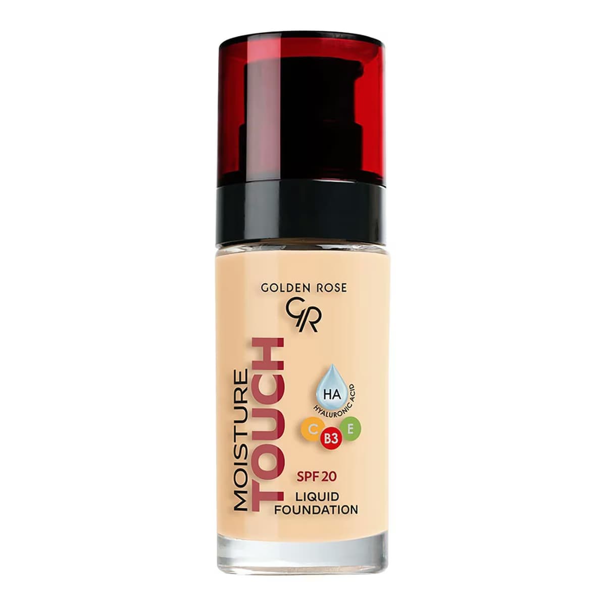Golden Rose Moisture Touch Liquid Foundation SPF 20 No.104