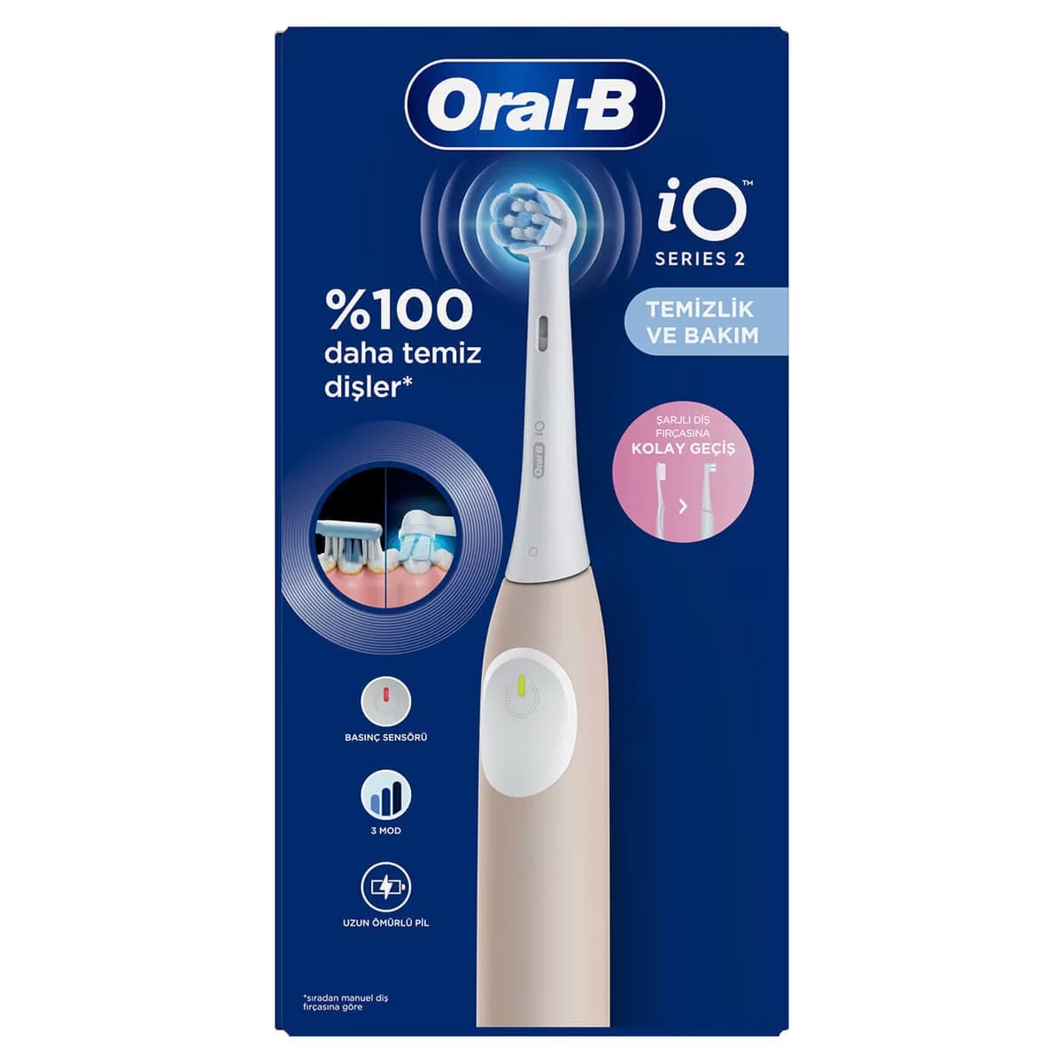 Oral B Şarjlı Diş Fırçası IO 2 White