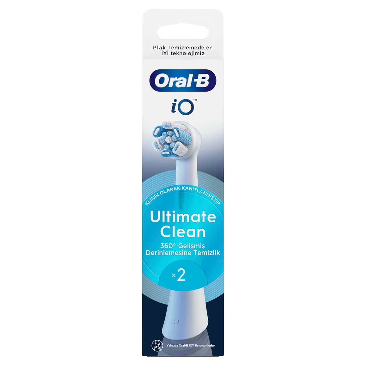 Oral-B Diş Fırçası Yedek Başlık Ultimate Clean White 2'li