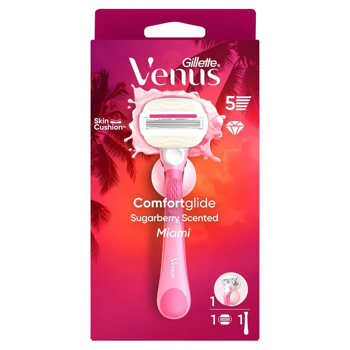 Gillette Venus Comfort Glide Miami Tıraş Bıçağı