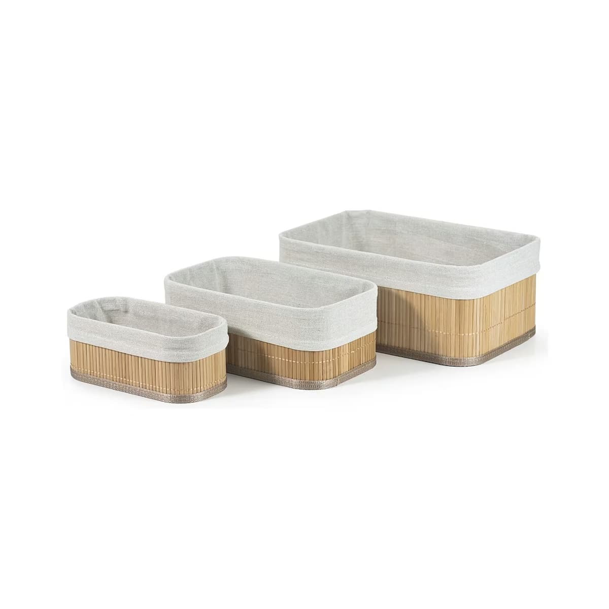 Ideenwelt Organizer Hasır 3'lü Set