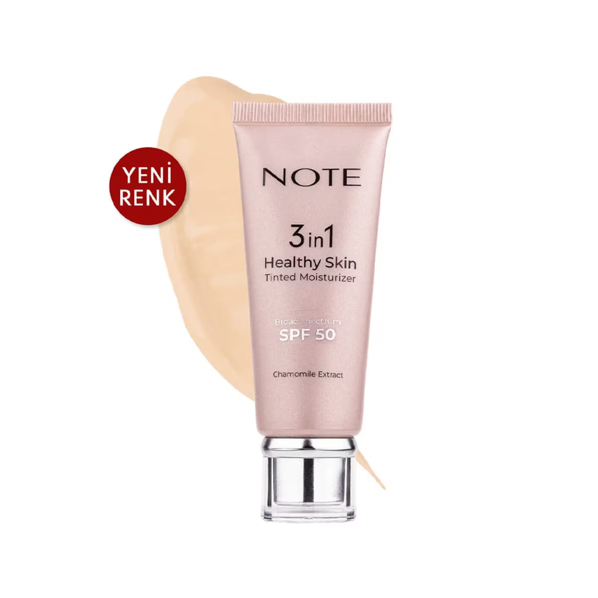Note 3 in 1 Healthy Skin Tinted Moisturizer 50 SPF Light 00