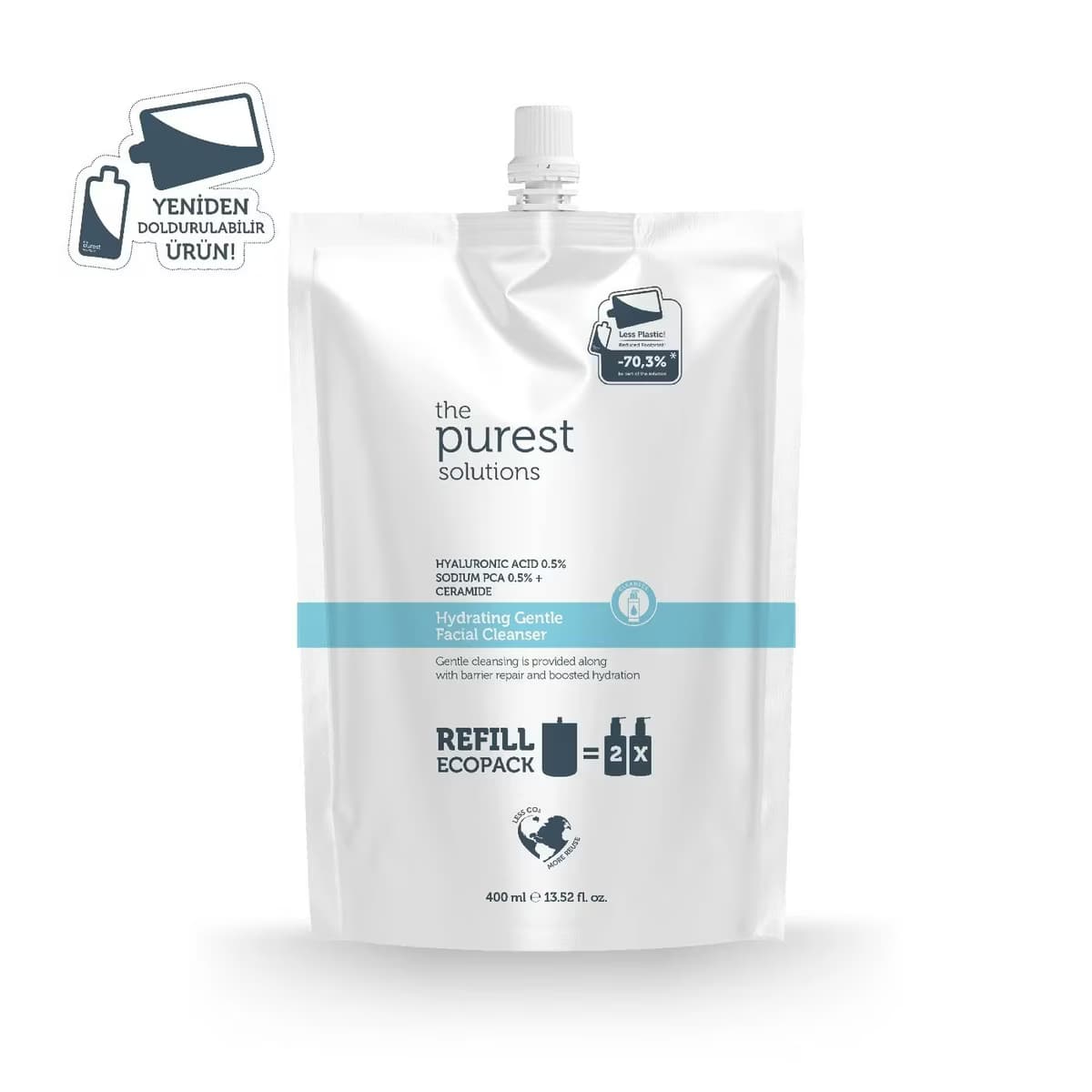 The Purest Solutions Cleanser Hydrating Refill 400 ml