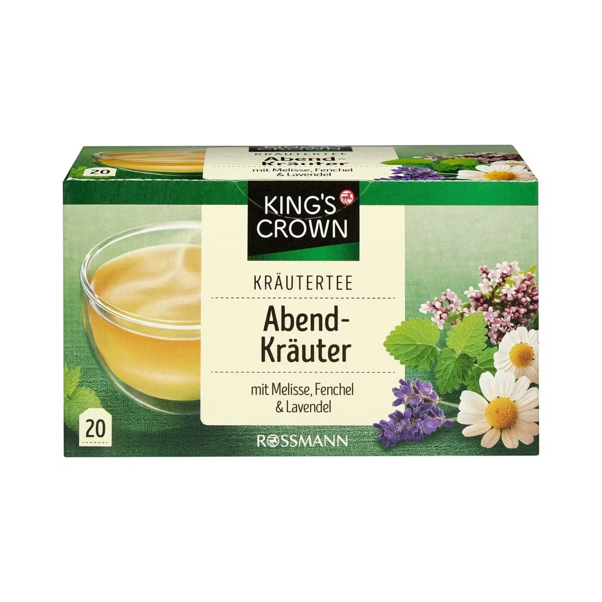 King's Crown Bitki Çayı Lavanta Melisa Rezene 30 gr 20'li