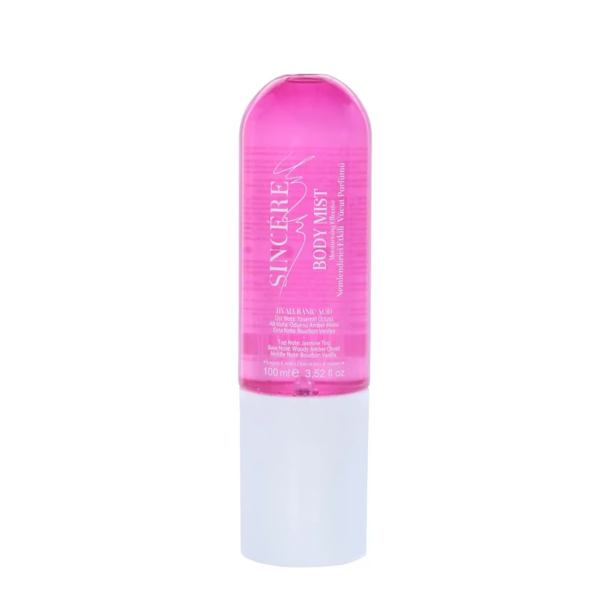 Sincere Nemlendiricili Body Mist Hyalüronik Asit 100 ml