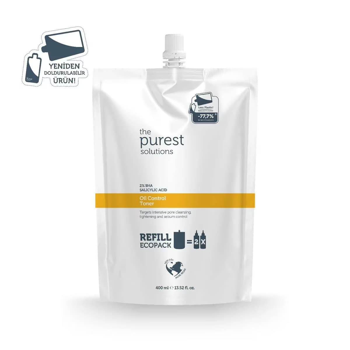 The Purest Solutions Tonik BHA & Oil Control Refill 400 ml