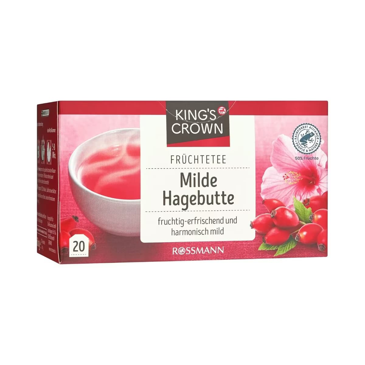 King's Crown Bitki Çayı Kuşburnu Böğürtlen 60 gr 20'li