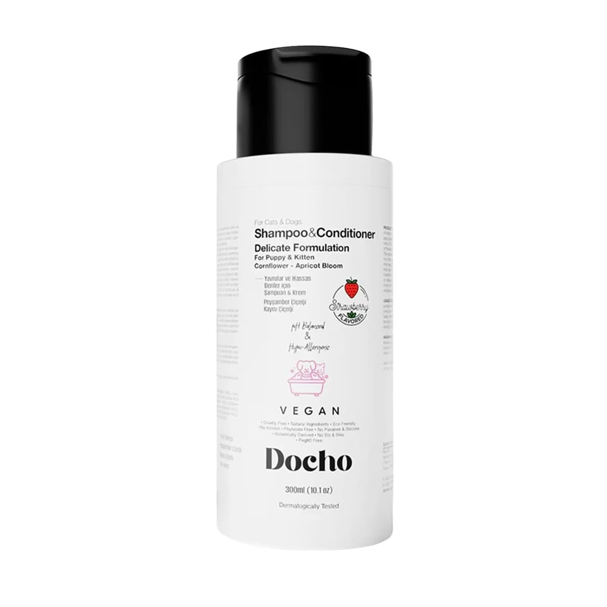 Docho Yavrular ve Hassas Deriler için Şampuan ve Krem - Delicate