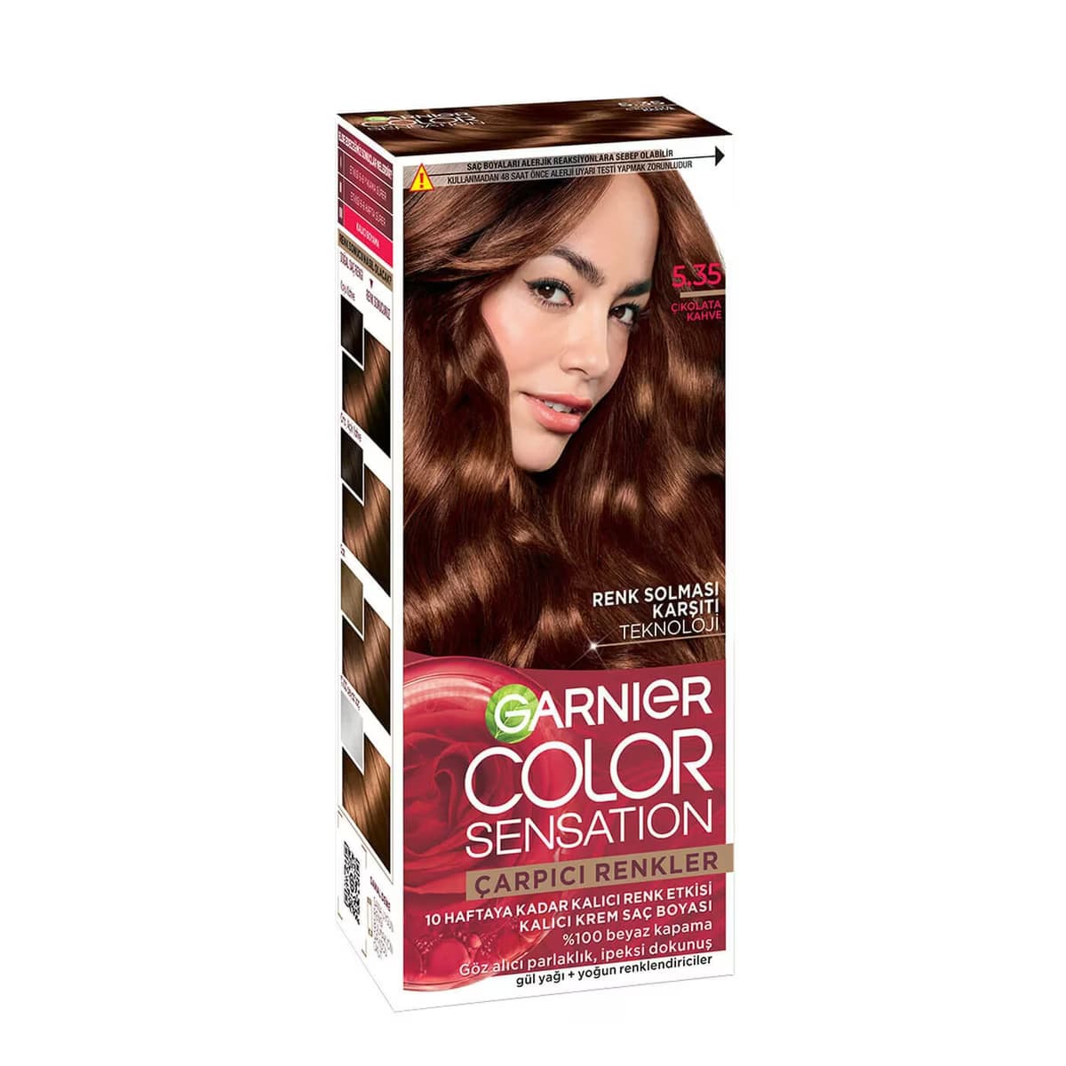 Garnier Color Sensation Saç Boyası 112 5.35 Çikolata Kahve