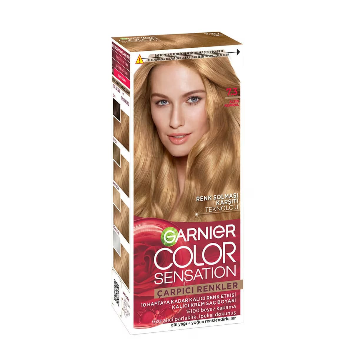 Garnier Color Sensation Saç Boyası 7.3 Altın Kumral
