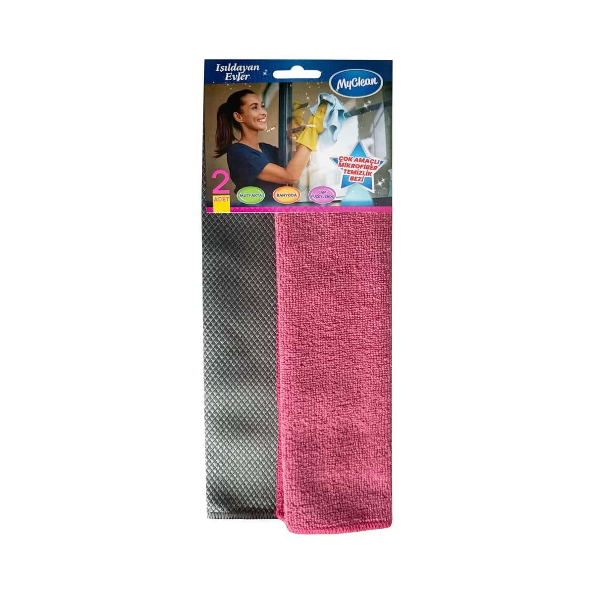 MyClean Mikrofiber Temizlik Bezi 2'li