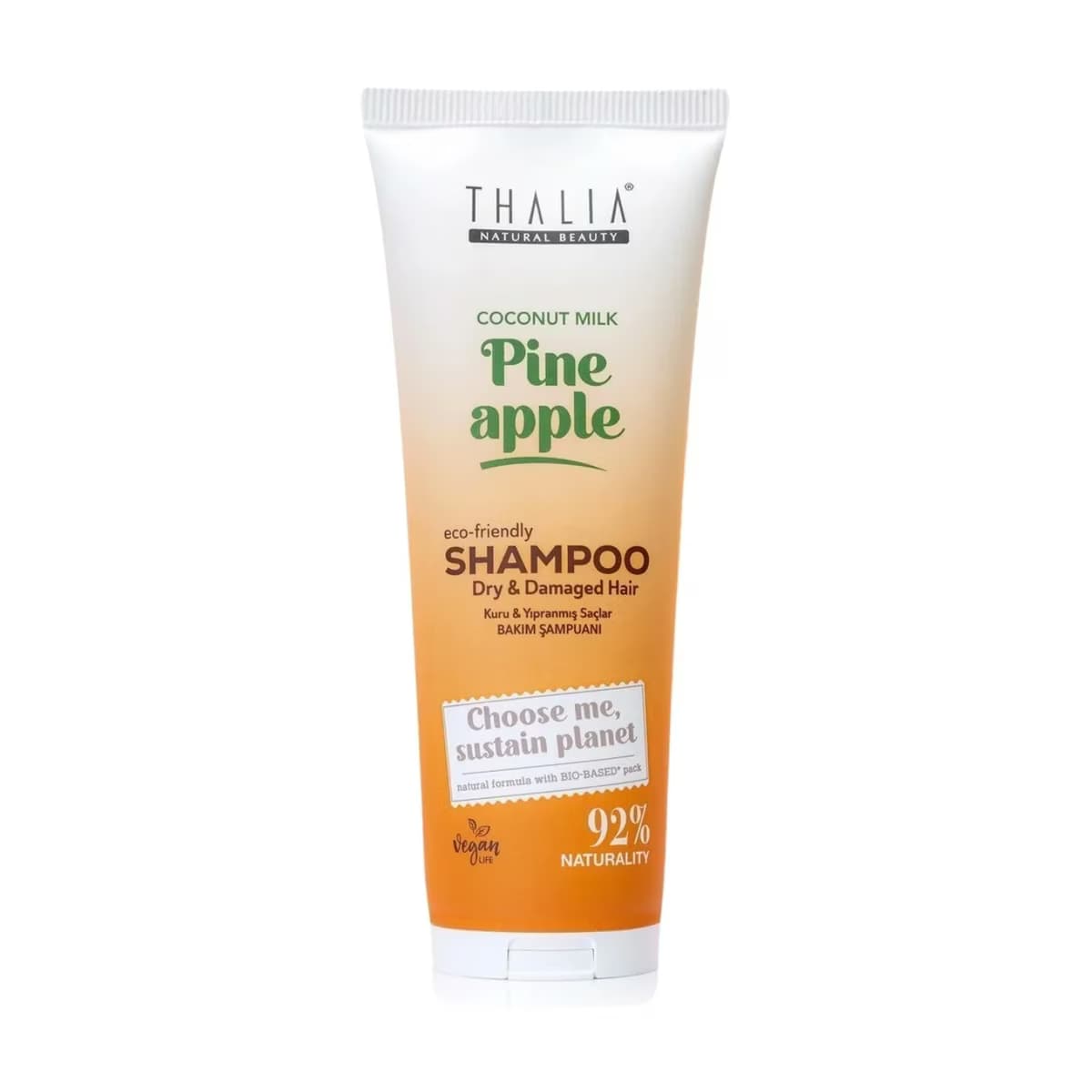 Thalia Şampuan Coconut Milk & Ananas Kuru & Yıpranmış Saçlar 250 ml
