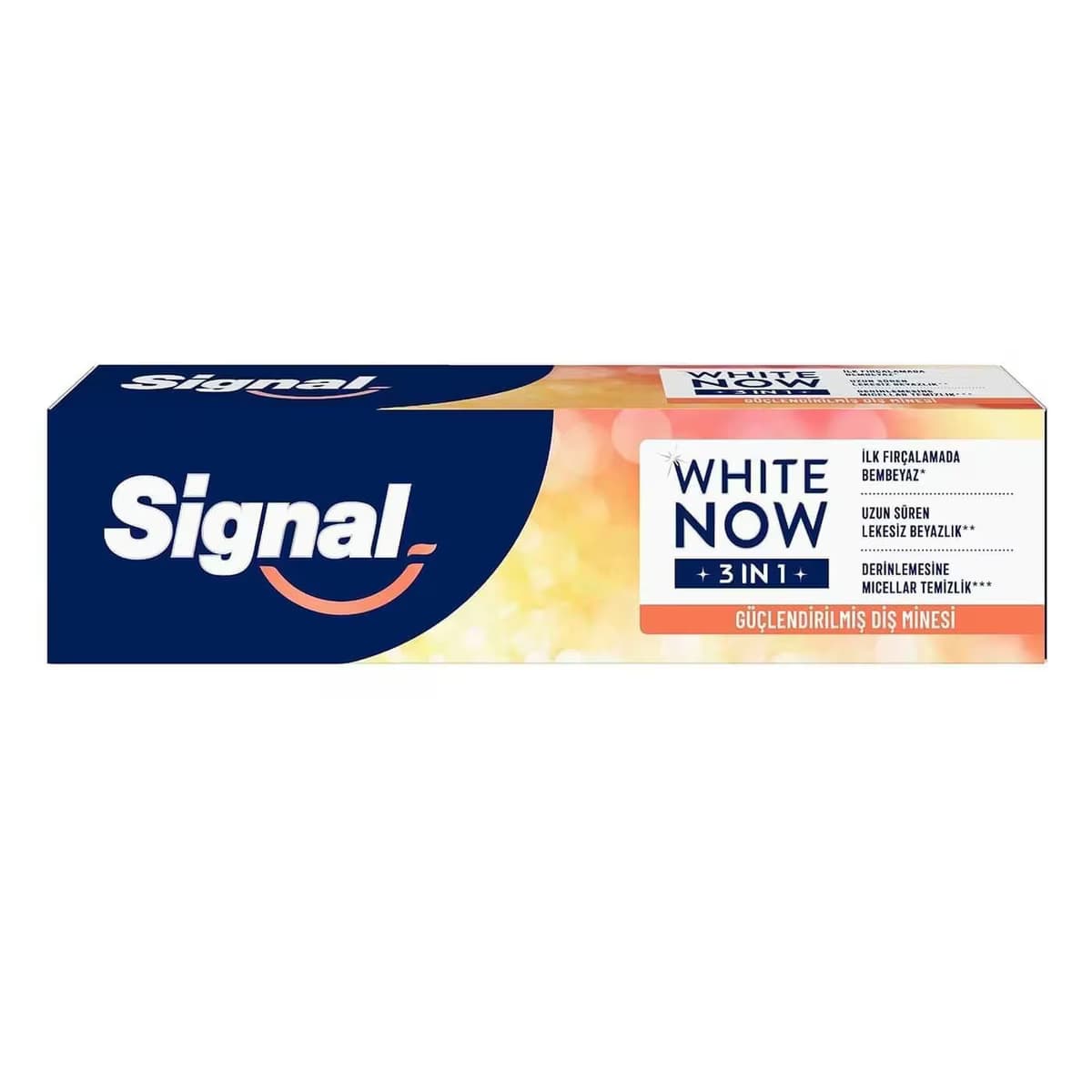 Signal Diş Macunu White Now 3in 1 Shine With Care 75 ml