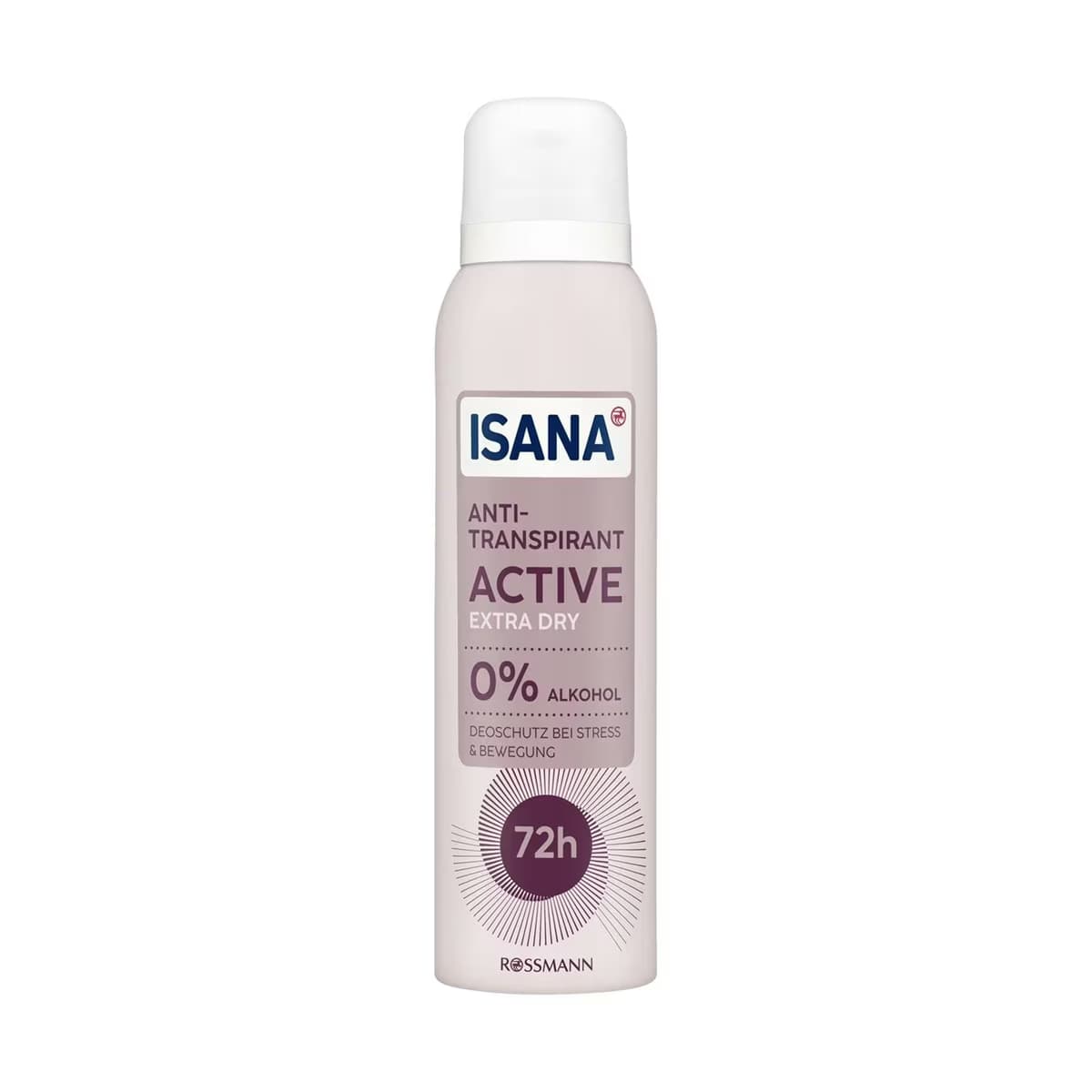 Isana Sprey Deodorant Active Ekstra Dry 72h 150 ml
