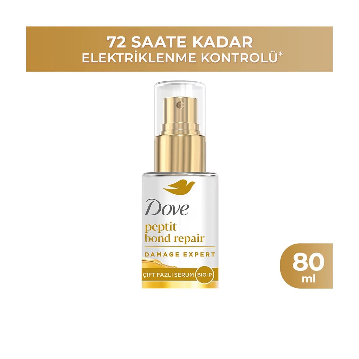 Dove Peptit Bond Repair Çift Fazlı Saç Serumu 80 ml - Gratis