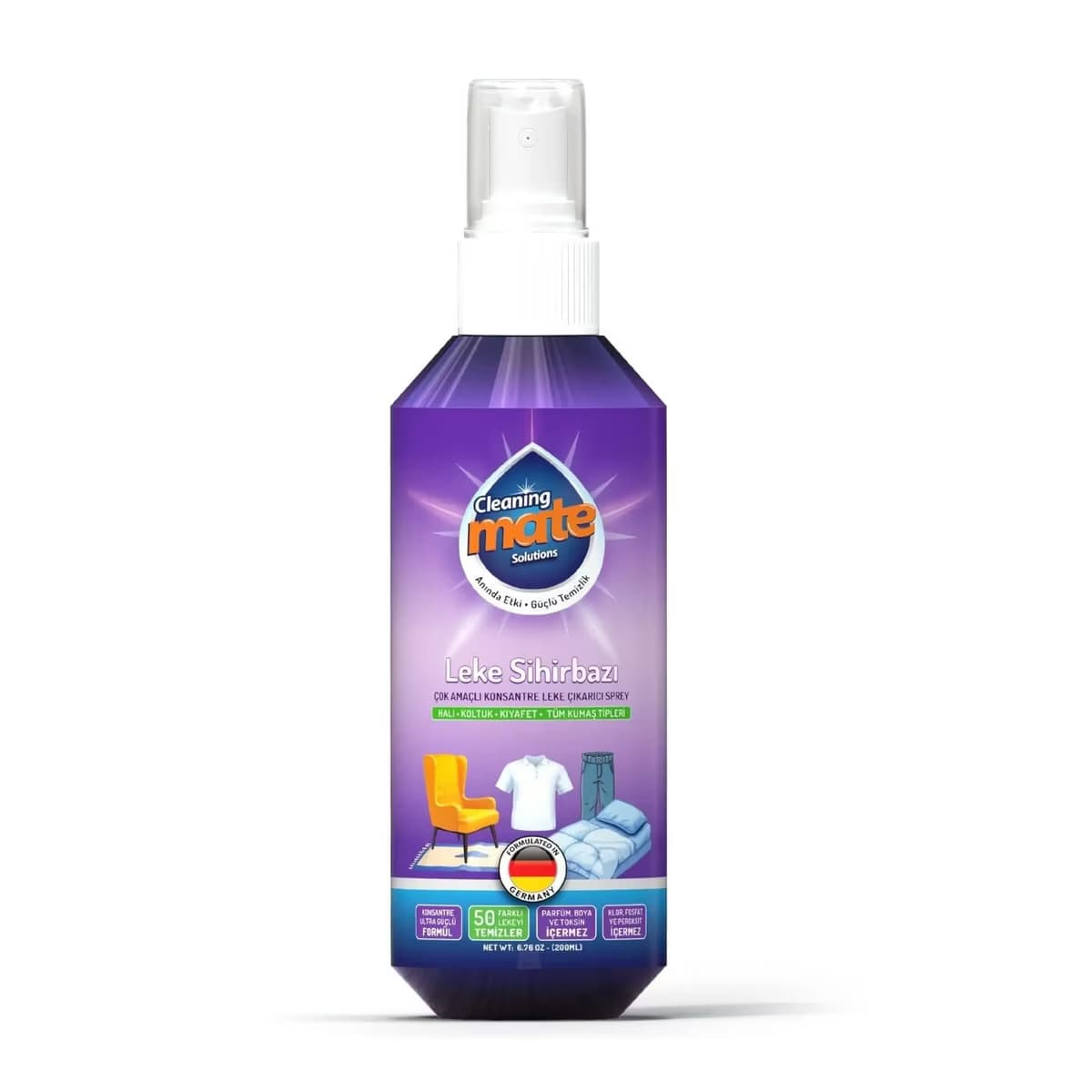 Cleaning Mate Solutions Leke Sihirbazı 200 ml