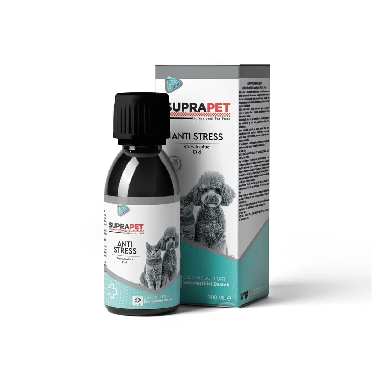 Suprapet Kedi ve Köpekler İçin Tamamlayıcı Mama Stres Azaltıcı Etki