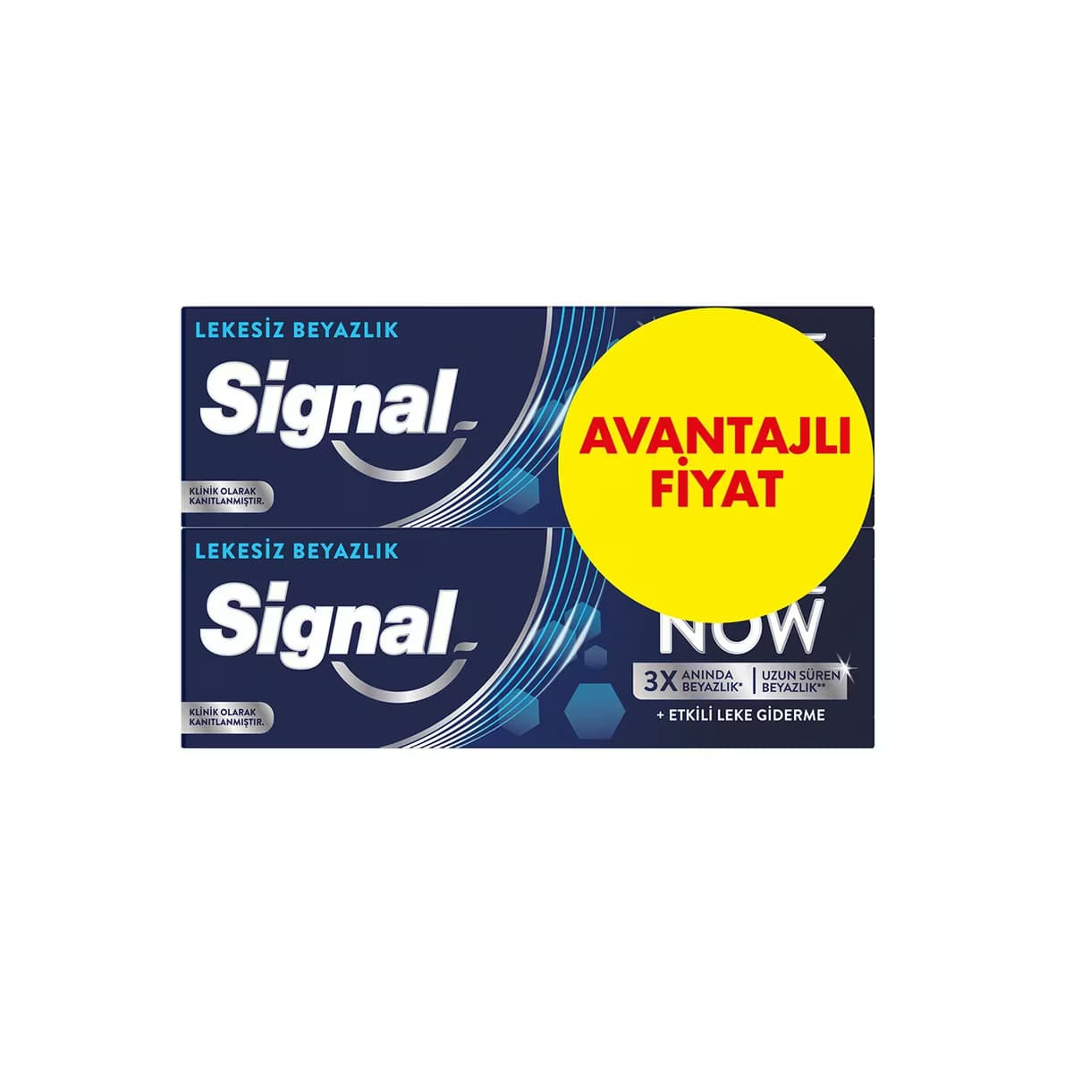 Signal Diş Macunu White Now Lekesiz Beyazlık 2x50 ml