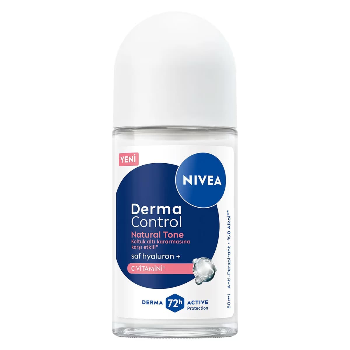 Nivea Kadın Roll-On Deodorant Derma Control Natural Tone 50 ml