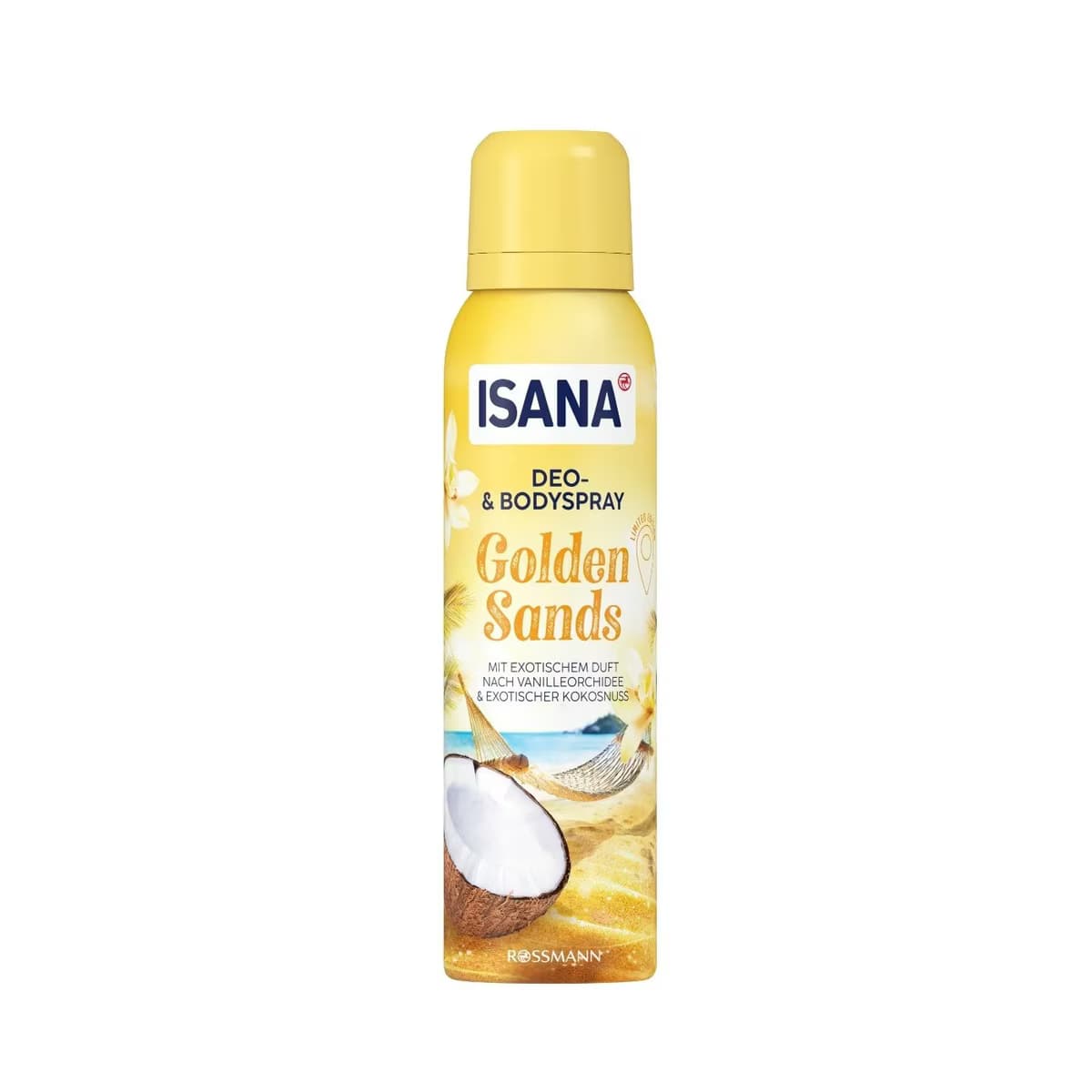 Isana Deo & Body Spray Golden Sands 150 ml