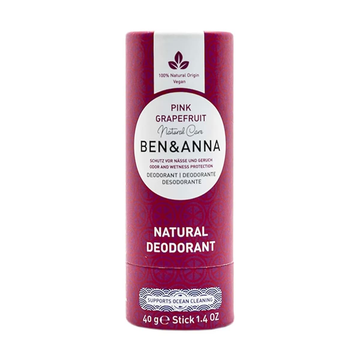 Ben & Anna Stick Deodorant Grapefruit Natural 40 g