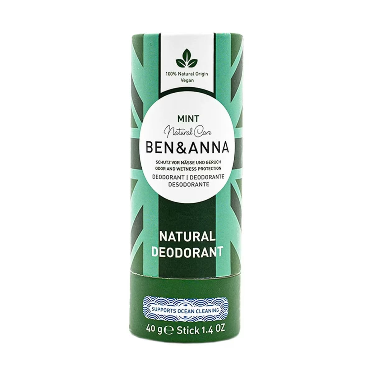 Ben & Anna Stick Deodorant Mint Natural 40 g