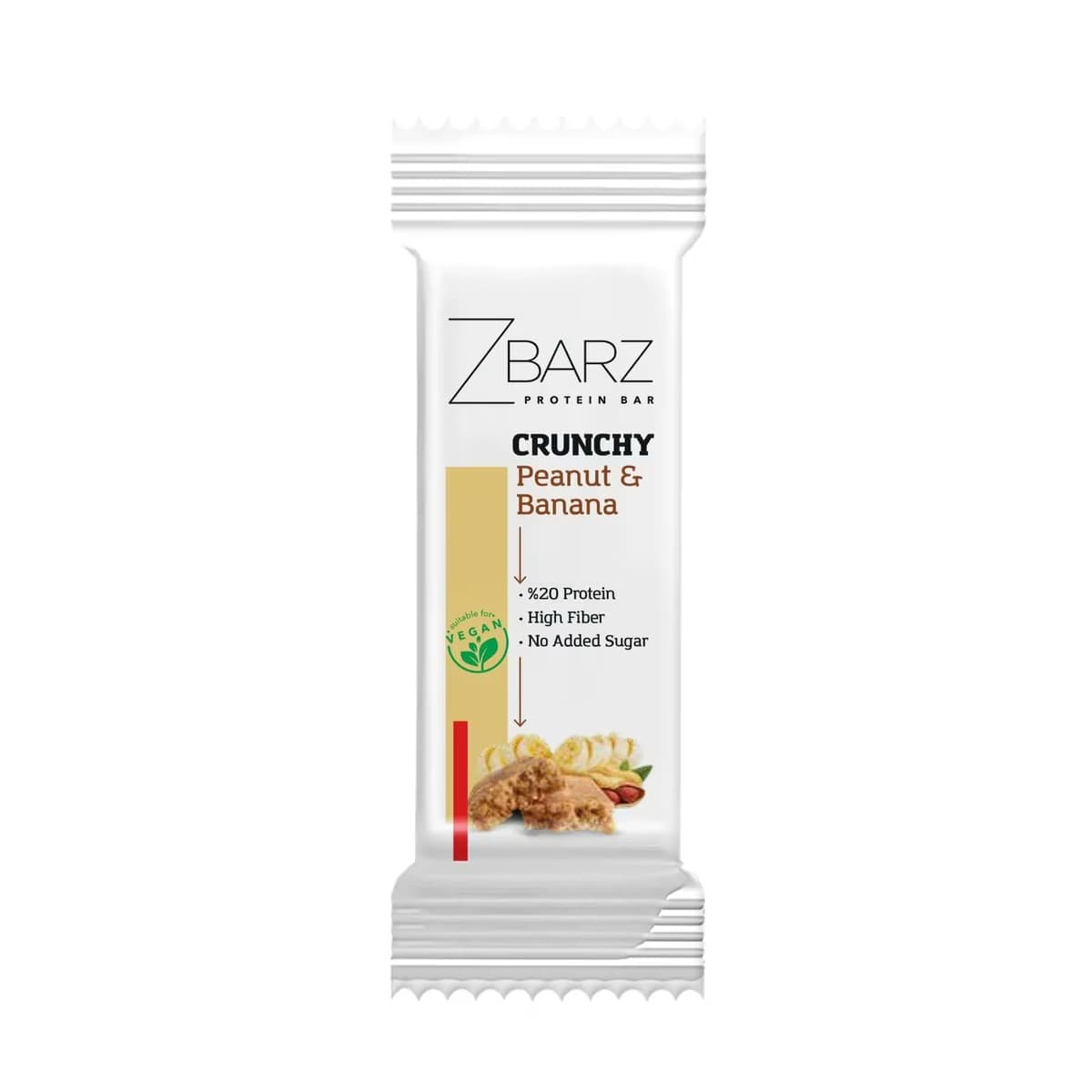 Zbarz Protein Bar Crunchy Muzlu Yer Fıstıklı 35 g