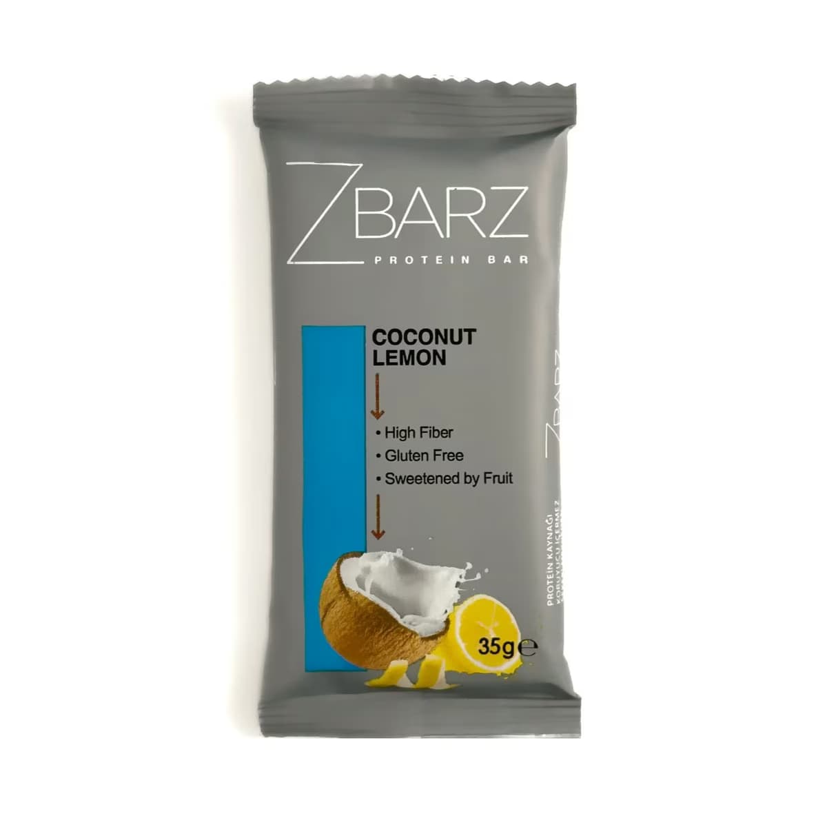 Zbarz Protein Bar Power Limonlu Hindistan Cevizli 35 g