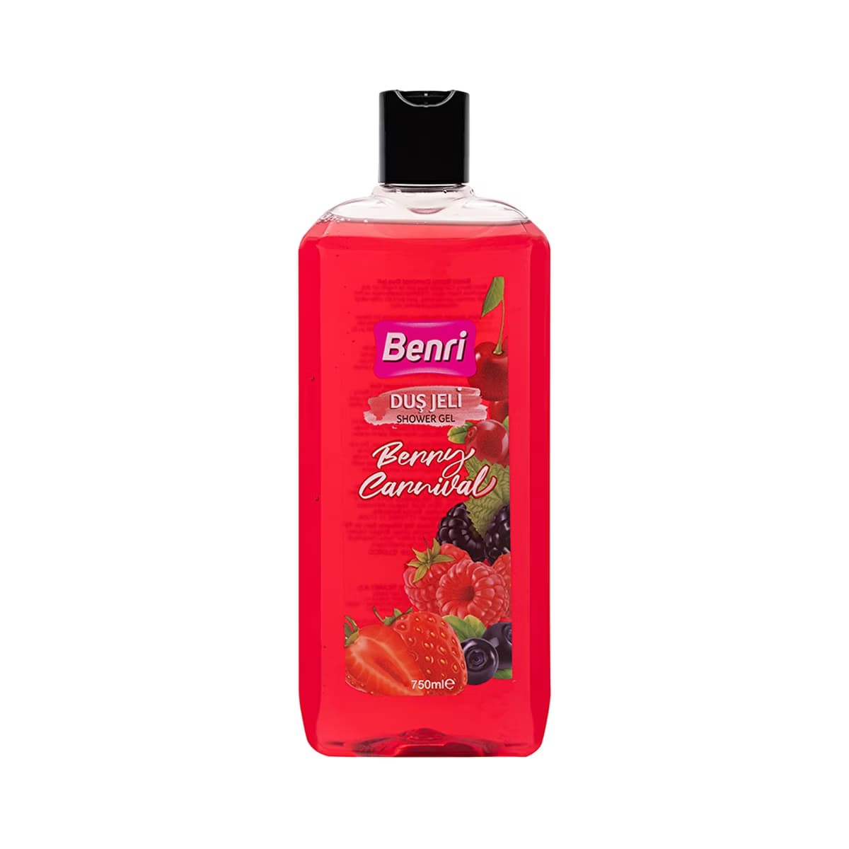 Benri Duş Jeli Berry Carnival 750 ml - Gratis