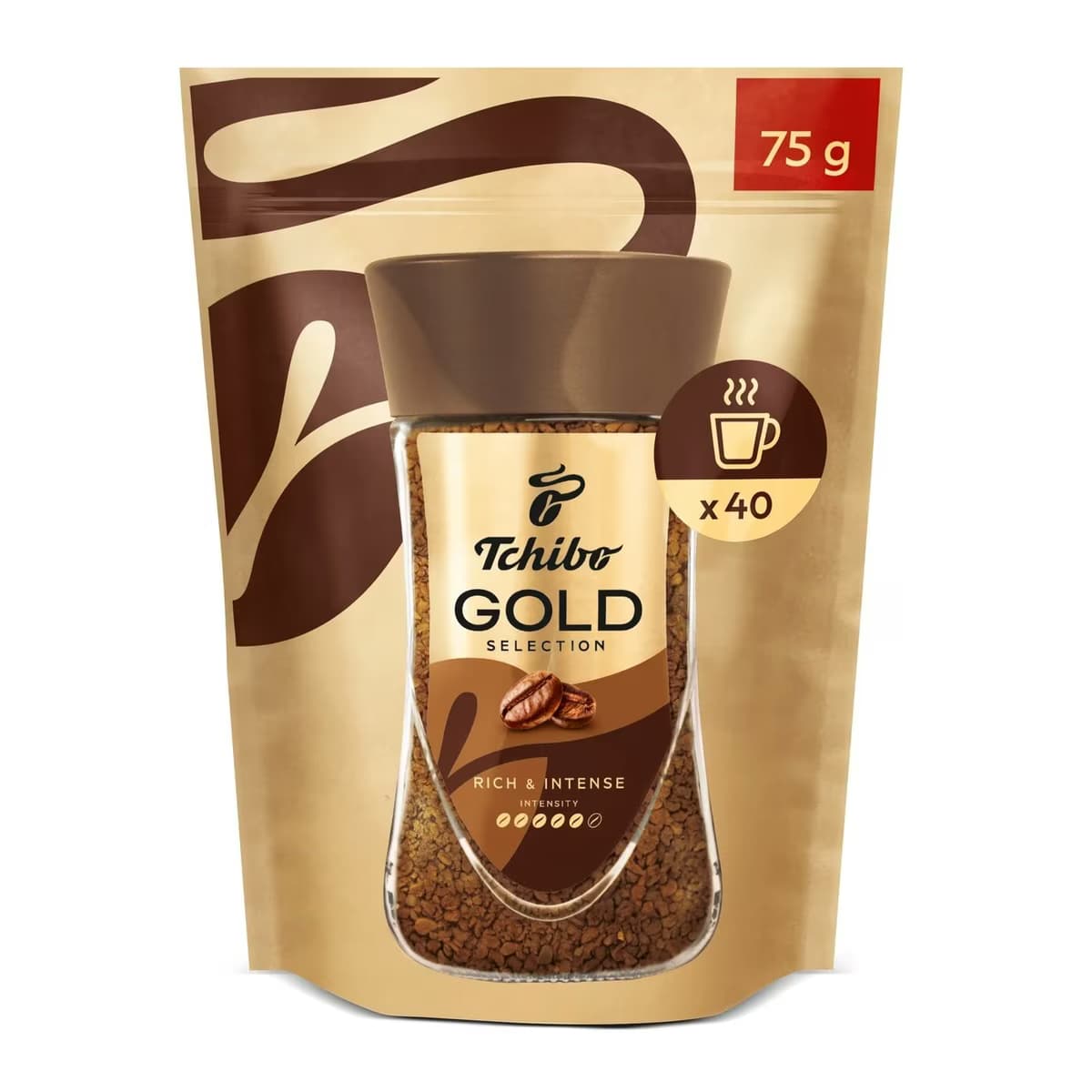 Tchibo Çözünebilir Kahve Gold Selection Ekonomik Paket 75 g