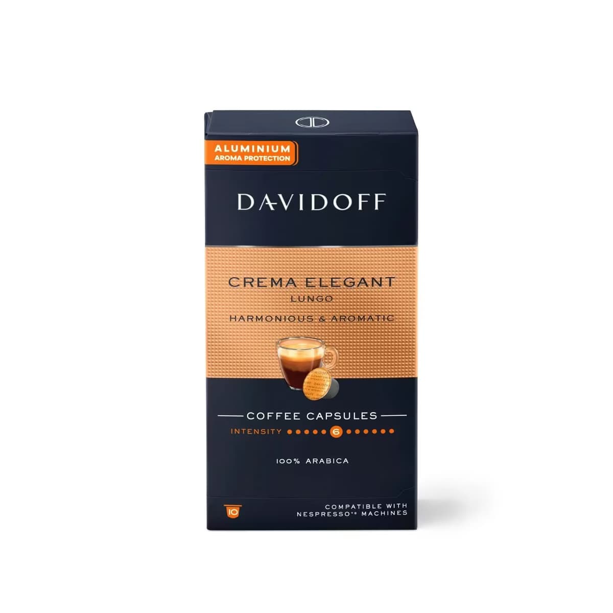Davidoff Kapsül Kahve Crema Elegant Lungo 10'lu