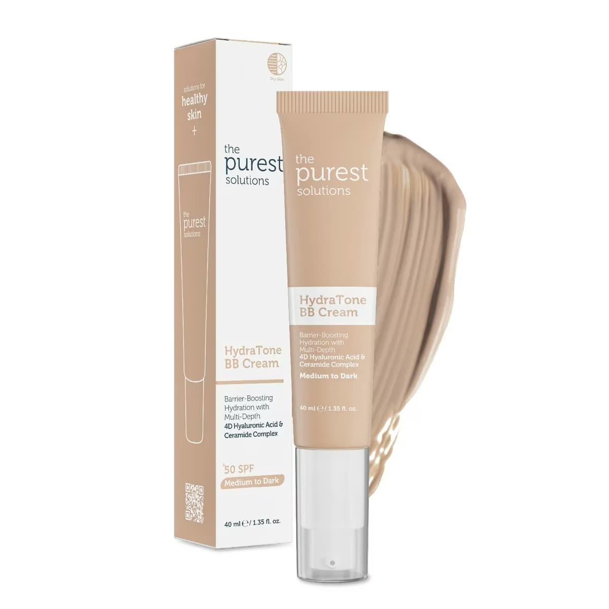 The Purest Solutions Hydratone BB Krem Medium to Dark 40 ml