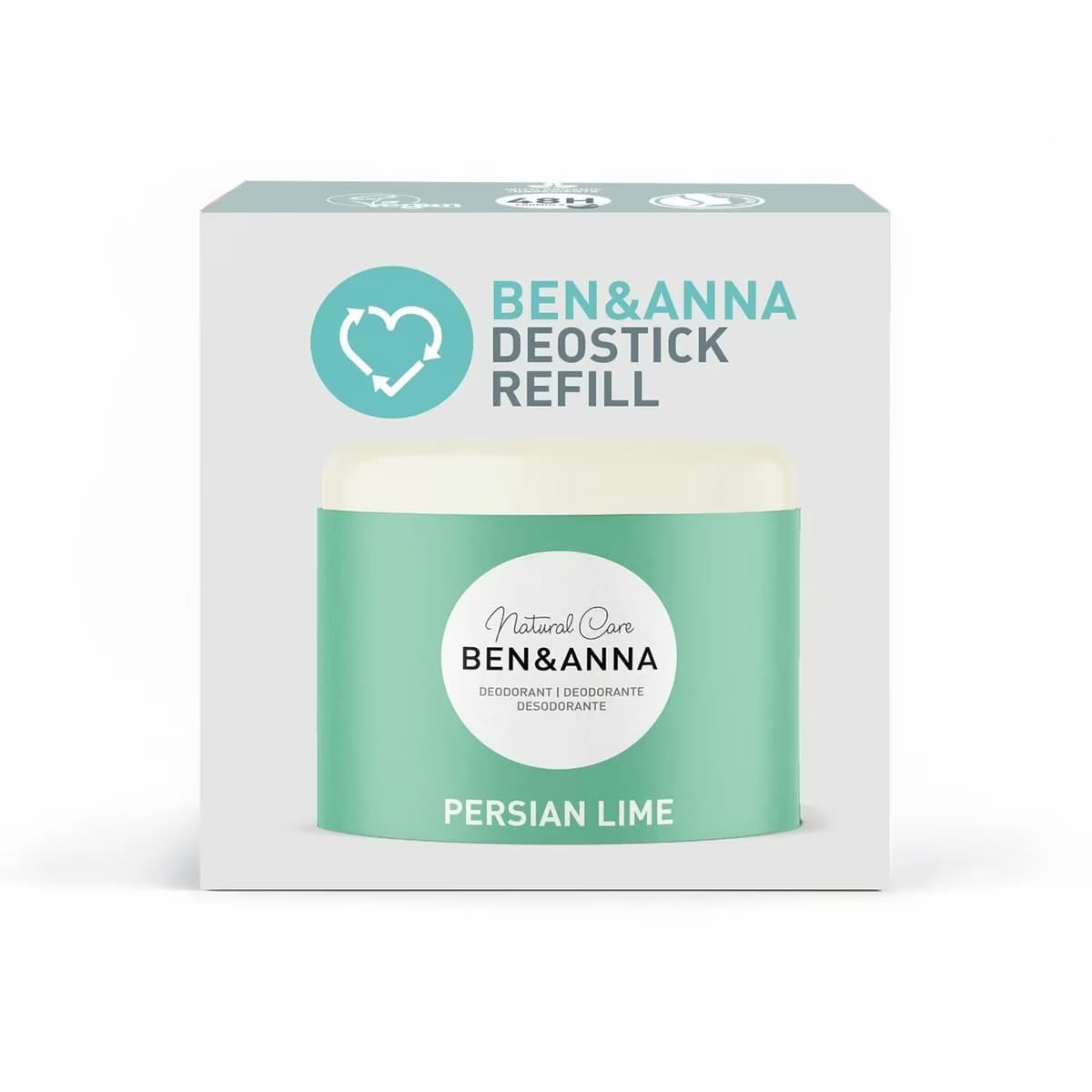 Ben & Anna Stick Refill Deodorant Lime 40 g