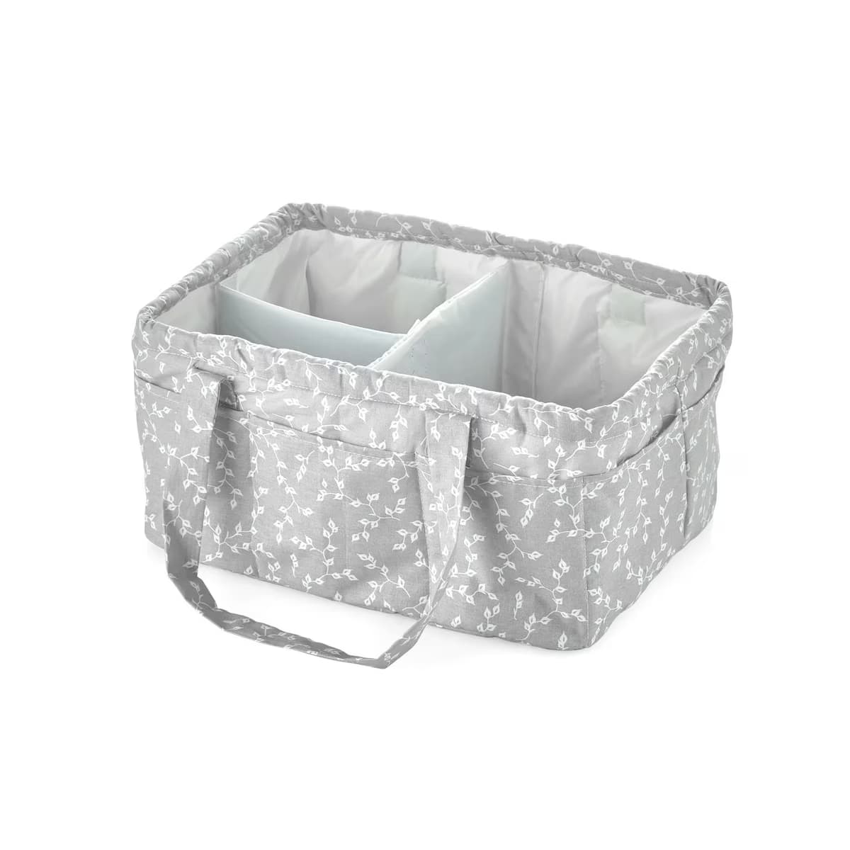 Babyjem Katlamalı Anne Bebek Organizer Gri Çiçek