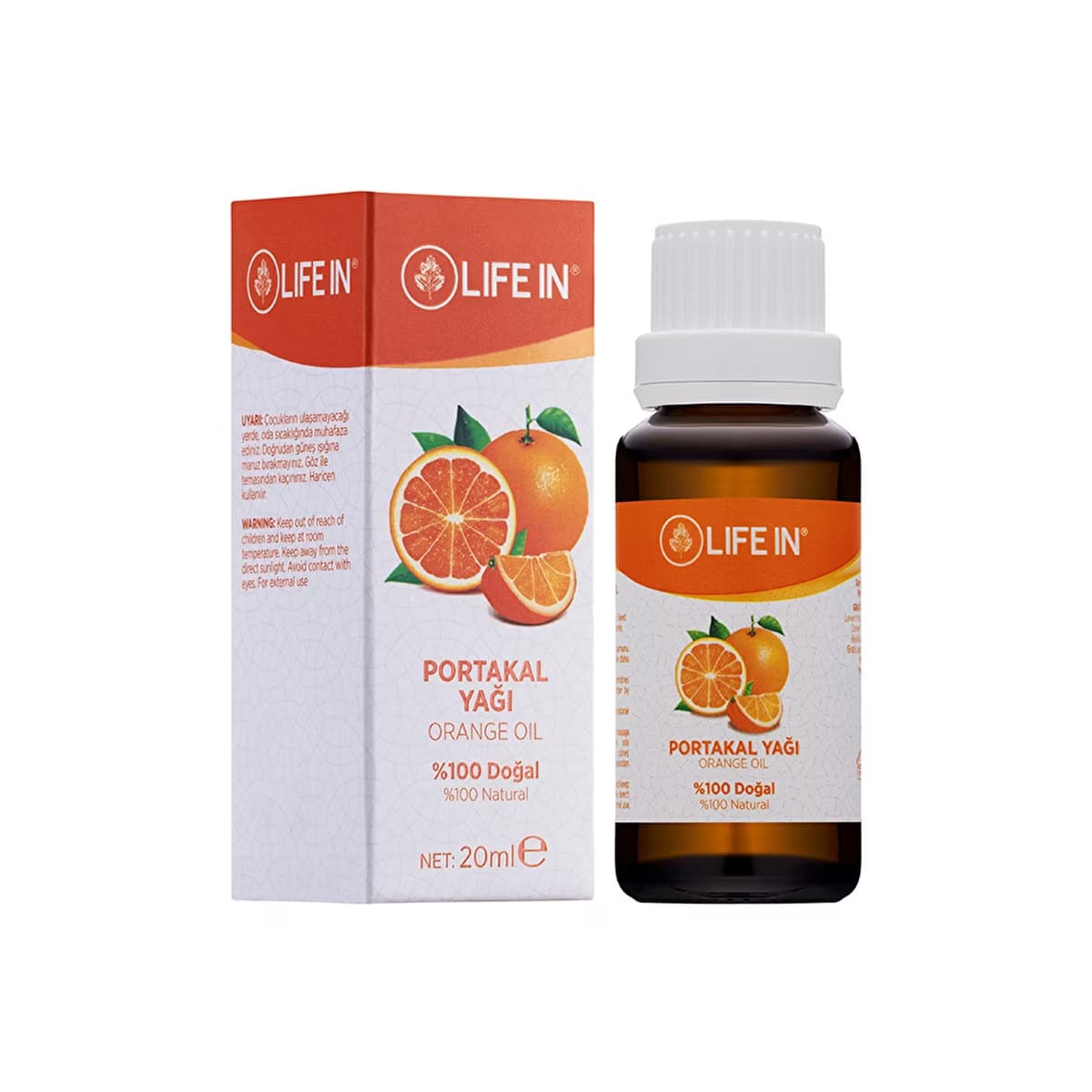 Life In Portakal Yağı 20 ml - Gratis
