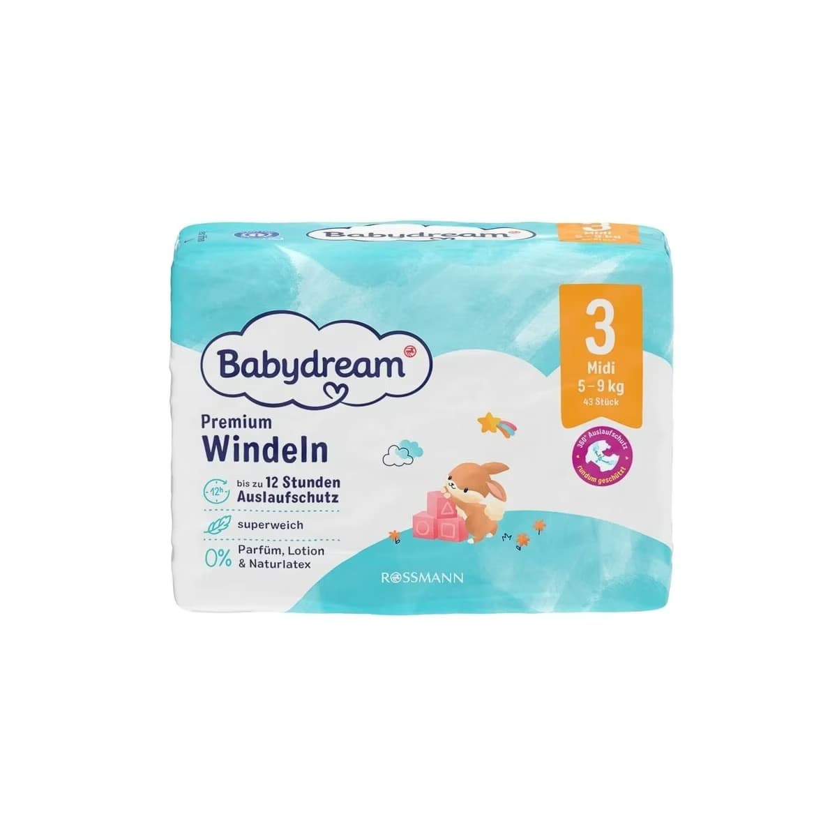 Babydream Bebek Bezi Premium 3 Beden 43'lü
