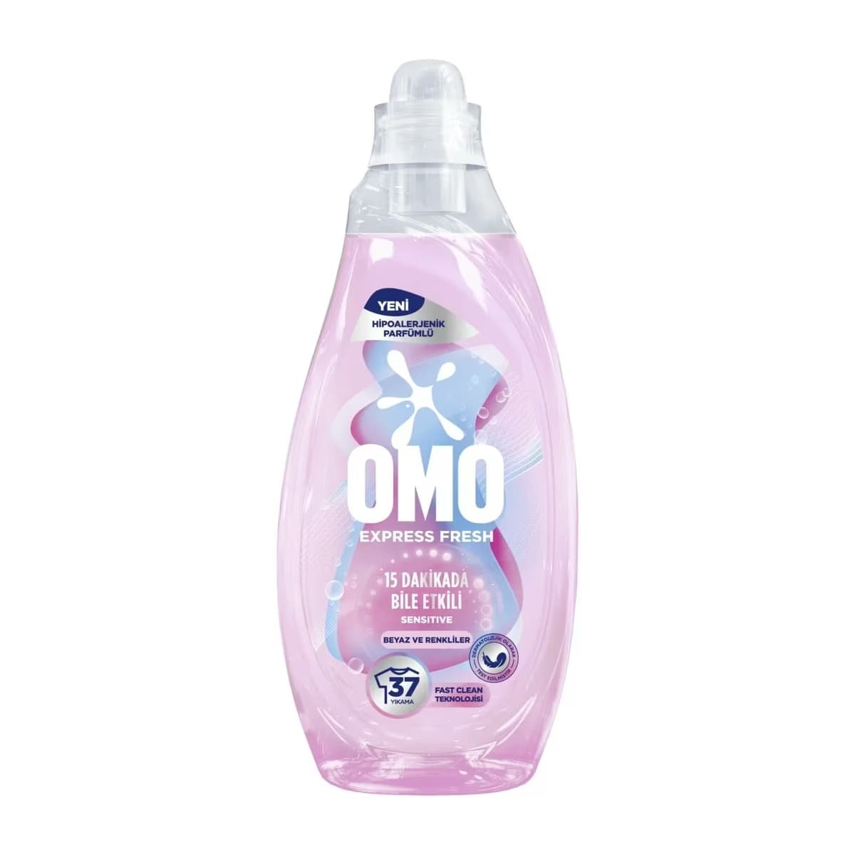 Omo Express Fresh Sıvı Deterjan Sensitive 1480 ml