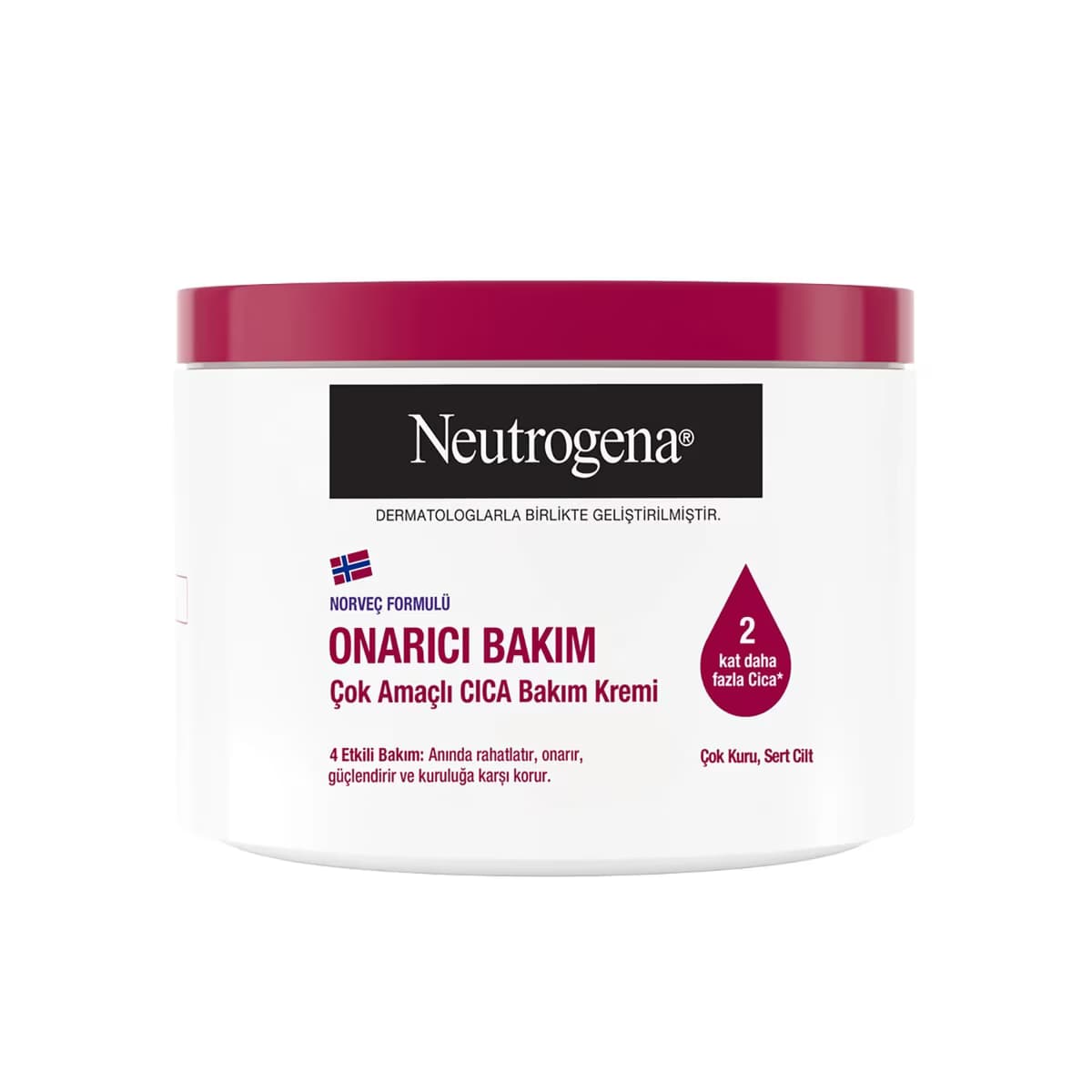 Neutrogena CICA Bakım Kremi Onarıcı Bakım 400 ml